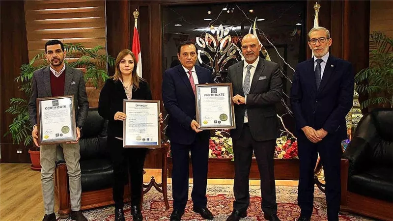 شركة تنمية الريف المصرى الجديد تحصل على شهادتين جديدتين للمواصفات القياسية 