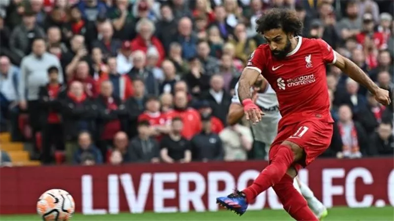 الدوري الإنجليزي الممتاز.. محمد صلاح يتقدم بهدف ليفربول الثاني ضد برايتون