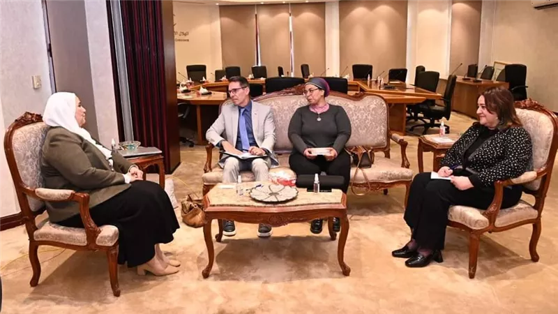 وزيرة التضامن تلتقي نائب مدير الوكالة الألمانية للتعاون الدولي بمصر