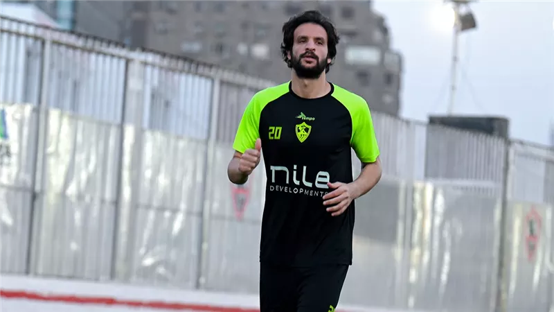  قبل مواجهة دريمز.. محمود علاء يتعافى من الإصابة ويشارك بمران الزمالك