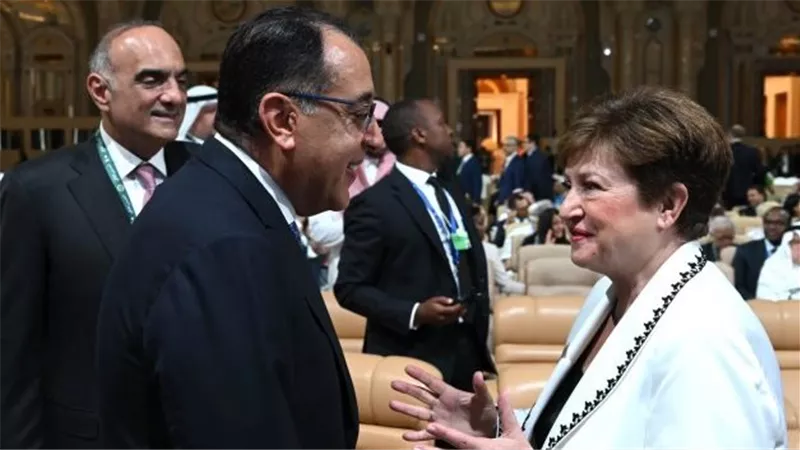 رئيس الوزراء يلتقى كريستالينا جورجيفا المدير العام لصندوق النقد الدولى