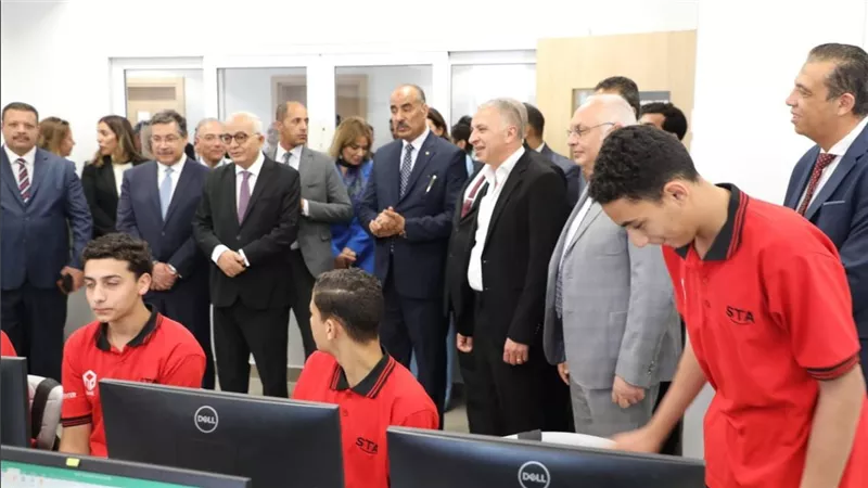 وزير التربية والتعليم يشهد افتتاح أكاديمية السويدي وبنك التعمير والإسكان الفنية بمدينة السادات الصناعية
