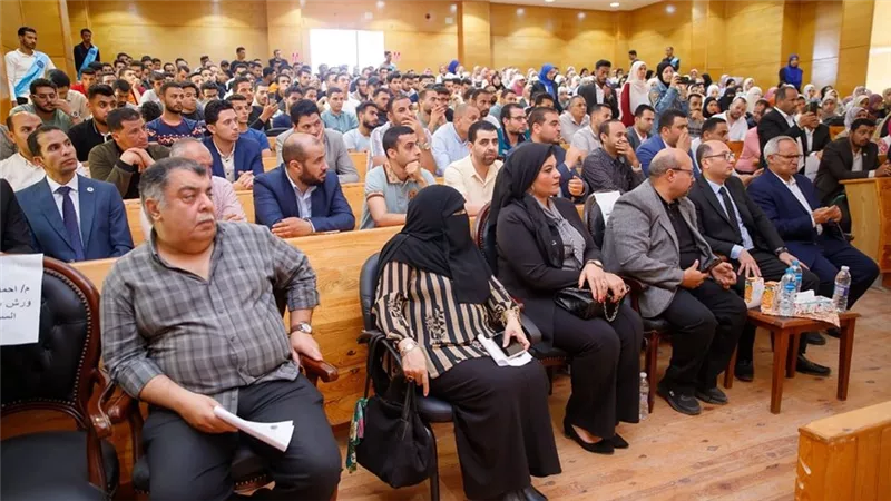 إفتتاح منتدي التدريب الأول بكلية التكنولوجيا و التعليم بجامعة السويس