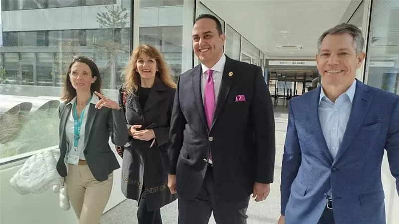الرئيس التنفيذي للاتحاد الدولي للمستشفيات يستقبل رئيس هيئة الرعاية الصحية في زيارة لأكبر مستشفيات سويسرا