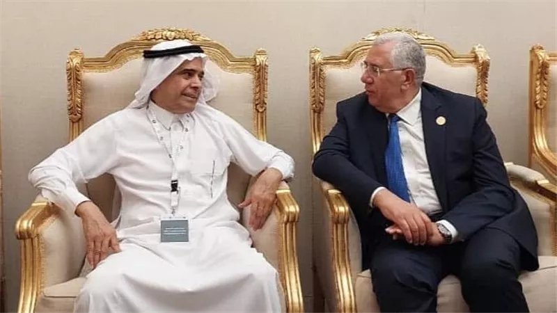 وزير الزراعة يلتقى مع المدير التنفيذي للمجلس الدولى للتمور  ويبحث معه التعاون المشترك 
