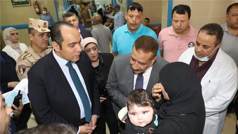 إحالة 37 من المتغبين بمستشفيات الرمد والحميات بشبين الكوم للتحقيقات