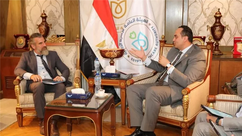 رئيس الرعاية الصحية يبحث تعزيز التعاون مع ممثل منظمة الأمم المتحدة للطفولة