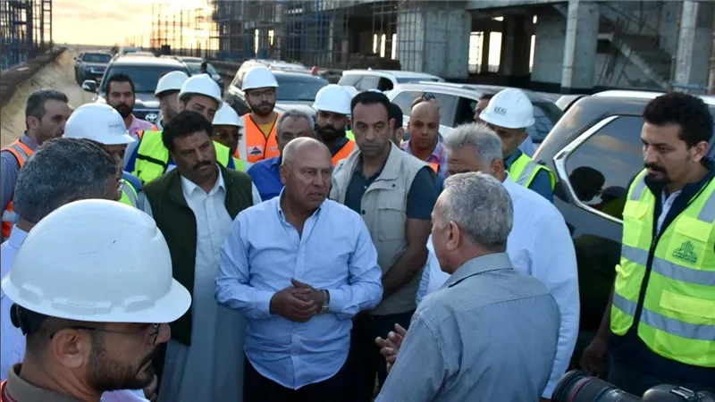 وزير النقل يتابع التقدم في معدلات تنفيذ مشروع الخط الأول من شبكة القطار الكهربائي السريع السخنة/العلمين/مطروح