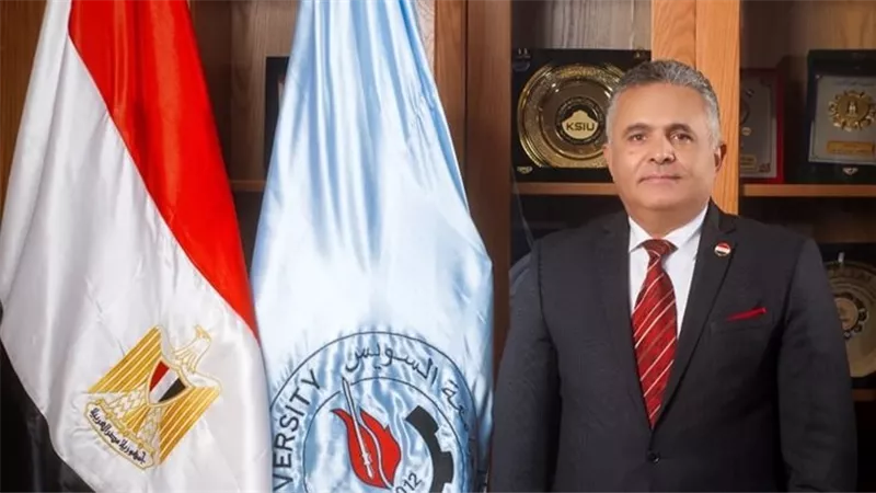  رئيس الجامعة السويس يعلن: للمرة الأولى دخول الجامعة تصنيف التايمز البريطاني