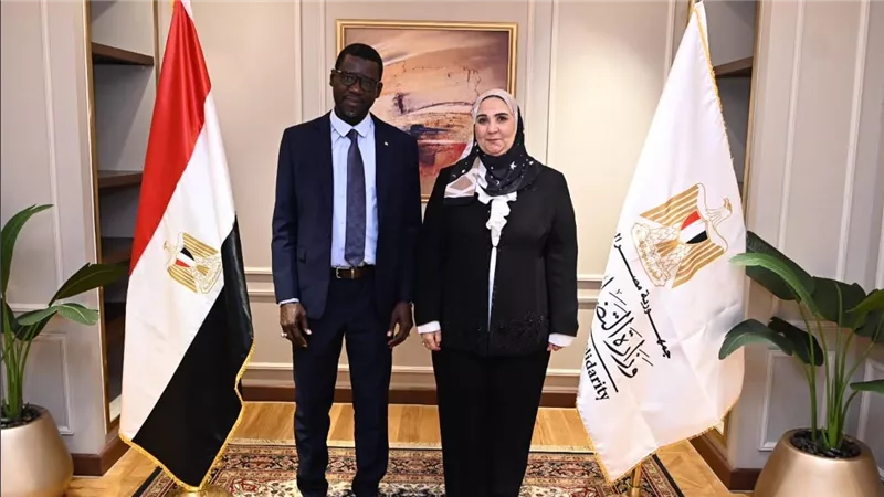 القباج تستقبل وزير التمويلات الصغرى والاقتصاد التضامني بدولة السنغال