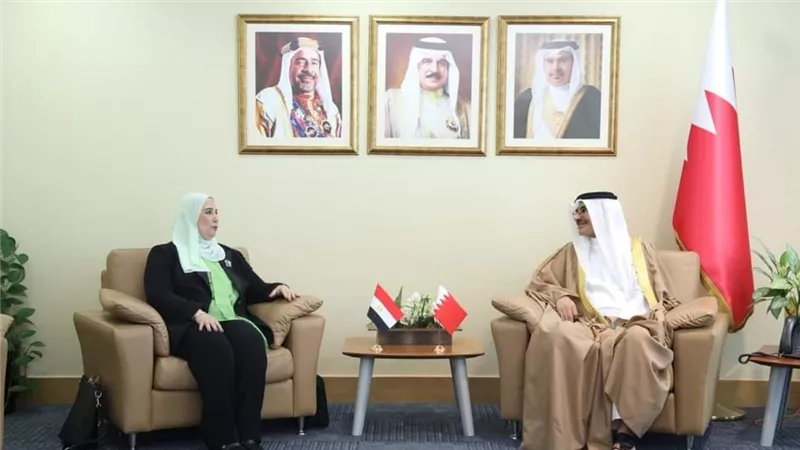 وزيرة التضامن الاجتماعي تلتقي بنظيرها البحريني لبحث موضوعات ريادة الأعمال الاجتماعية 