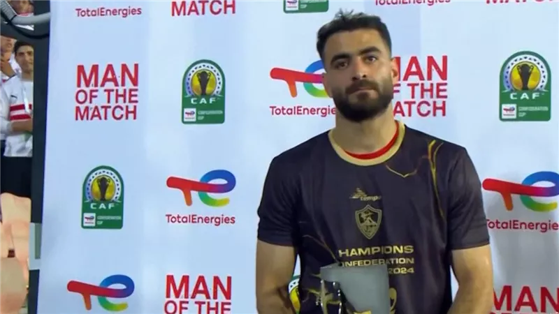 الحاسم في البطولة.. حمزة المثلوثى رجل مباراة الزمالك ونهضة بركان بنهائى الكونفدرالية
