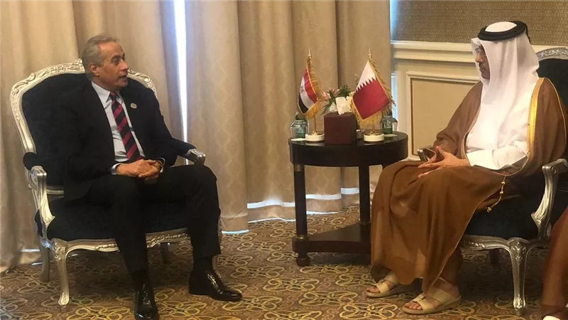 وزير العمل يلتقي نظيره القطري :تفعيل بروتوكولات التعاون.. والتنسيق بين 