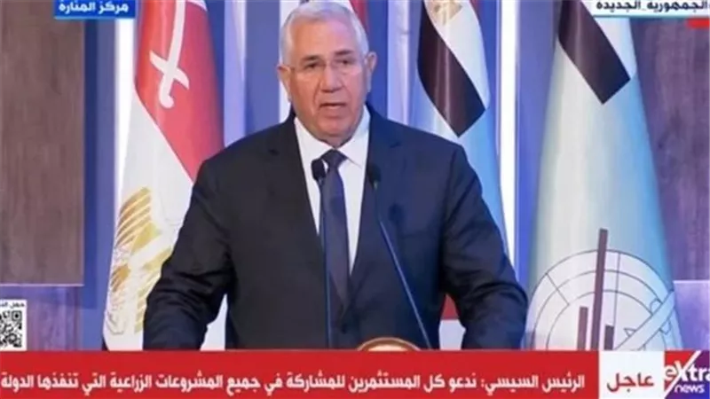 وزير الزراعة: مصر الأولى عالميا فى إنتاجية وحدة مساحة القمح الربيعي