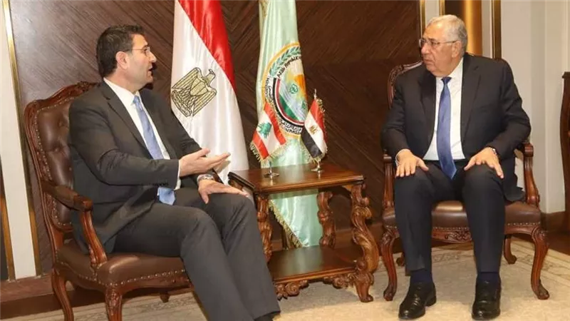 وزير الزراعة اللبنانى: الاستفادة من الخبرة المصرية فى الاستزراع السمكي