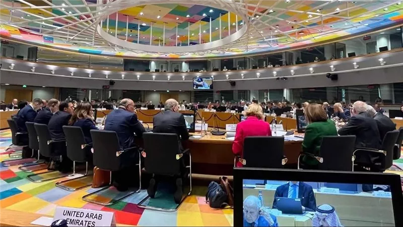 شكري يدعو إلى ضرورة تضافر التحركات العربية والأوروبية للوقف الفوري للحرب الإسرائيلية على غزة