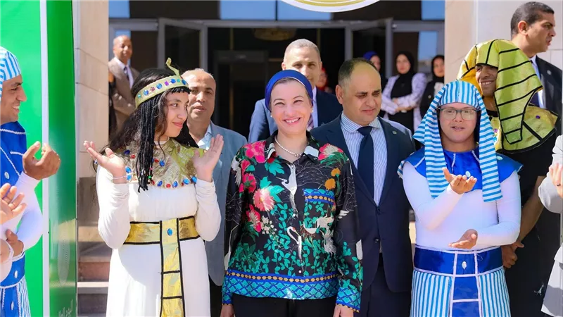 لأول مرة من قلب الحي الحكومي بالعاصمة الادارية الجديدة: مصر تشارك العالم الاحتفال بيوم البيئة العالمي ٢٠٢٤ 