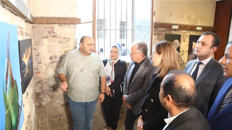 وزيرة الثقافة تشهد فعاليات الاحتفال باليوم العالمي للبيئة بقصر الأمير طاز وتفتتح معرض 