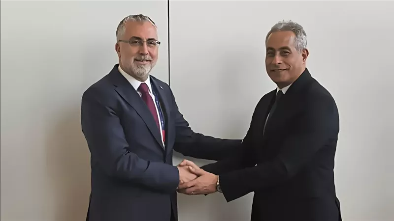 وزير العمل يلتقى نظيره التركي لبحث أوجه التعاون في الملفات المشتركة 