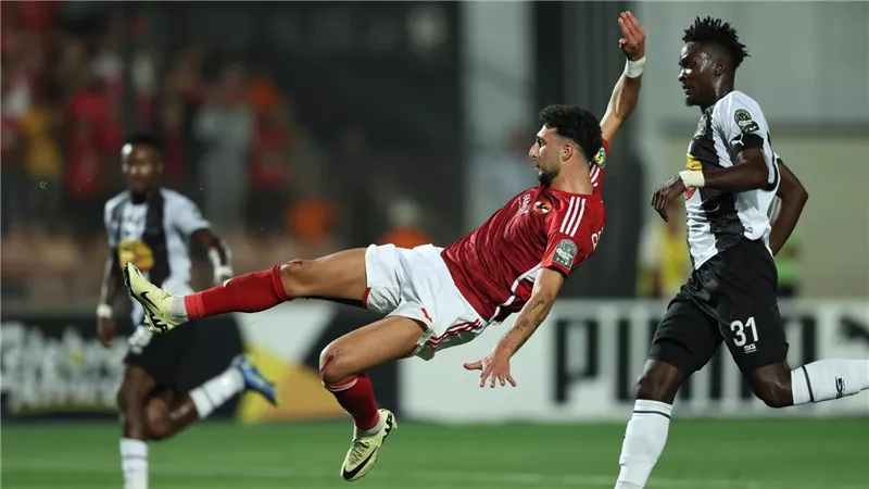هدف وسام أبو علي في مازيمبي ينافس على الأفضل بدوري أبطال أفريقيا