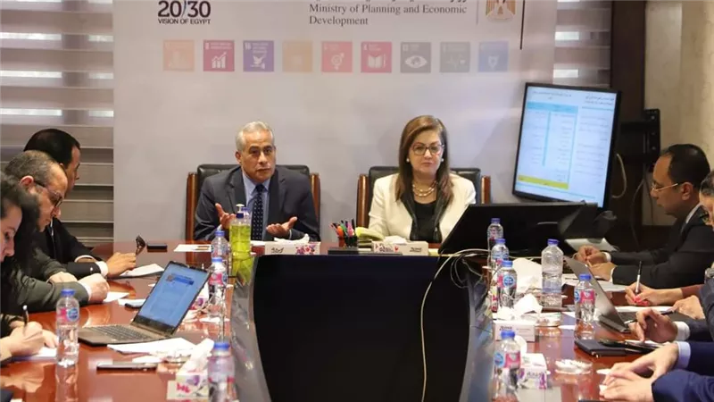 وزيرة التخطيط تلتقي وزير العمل لبحث الملفات المشتركة 