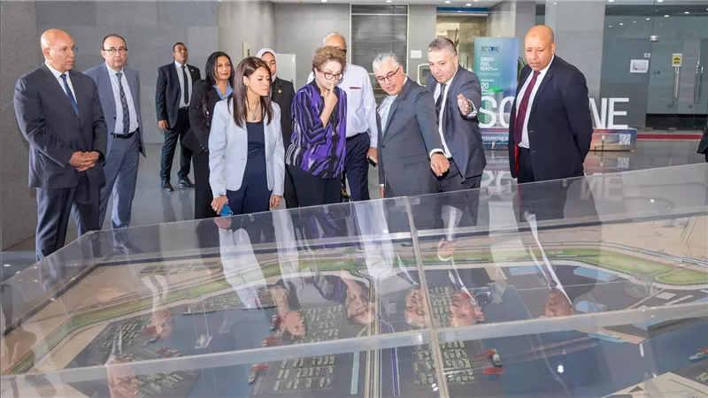 اقتصادية قناة السويس تستقبل وزيرة التعاون الدولي ووفد بنك التنمية الجديد NDB برئاسة ديلما روسيف