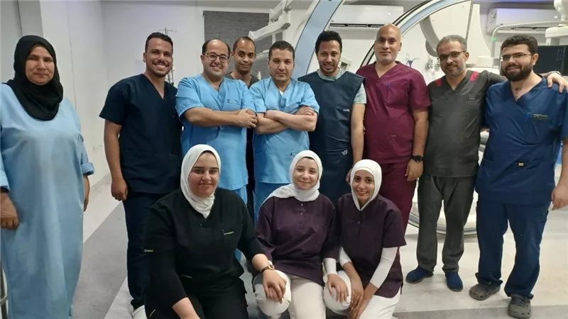 قسطرة السويس تنجح في القضاء على قوائم الإنتظار لمرضى القلب