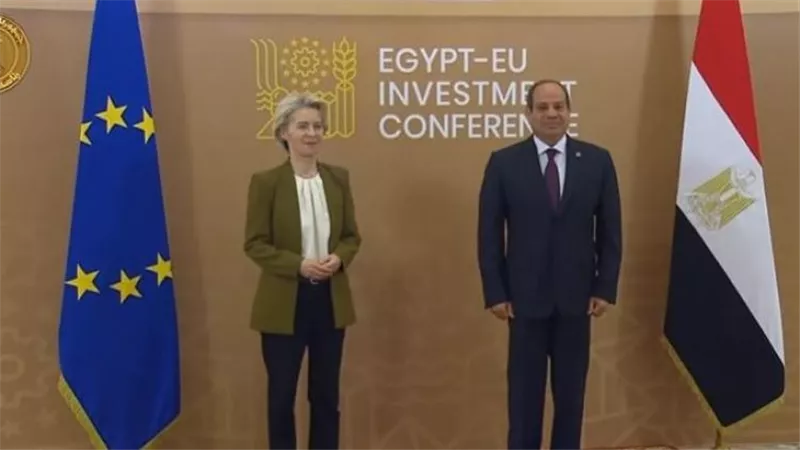 الرئيس السيسى يستقبل رئيسة المفوضية الأوروبية ويحذر من توسع الصراع بالمنطقة