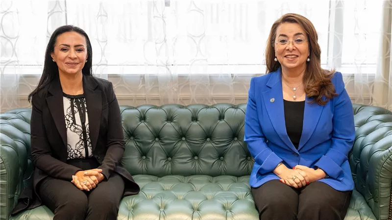 وزيرة التضامن الاجتماعي تستقبل وكيل السكرتير العام للأمم المتحدة