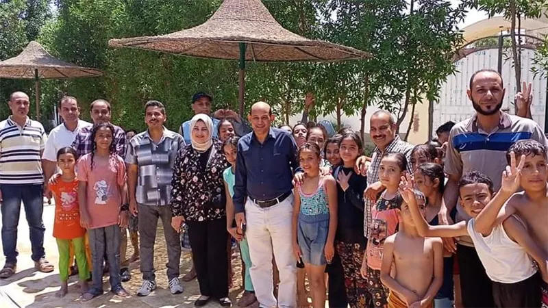 بحضور مدير عام الإدارة.. إدارة الصف التعليمية تنظم رحلة ترفيهية للطلاب الأيتام بمدارسها