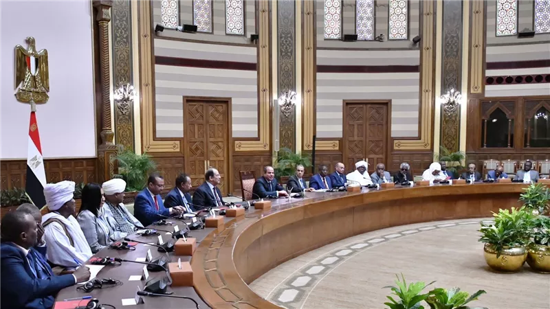 الرئيس السيسى: مصر لن تألو جهدا لرأب الصدع بين الأطراف السودانية ووقف الحرب