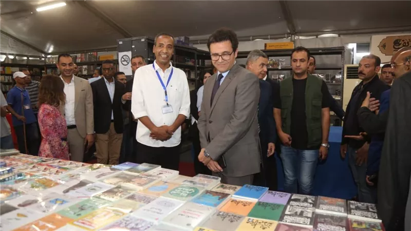 وزير الثقافة يشهد افتتاح الدورة 19 لمعرض مكتبة الإسكندرية الدُولي للكتاب