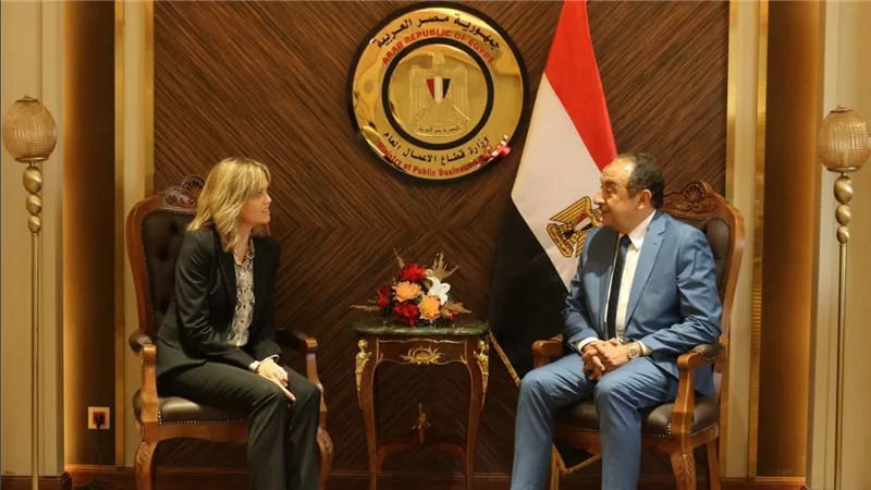 وزير قطاع الأعمال العام يبحث مع سفيرة النرويج بالقاهرة تعزيز التعاون وفرص الاستثمار