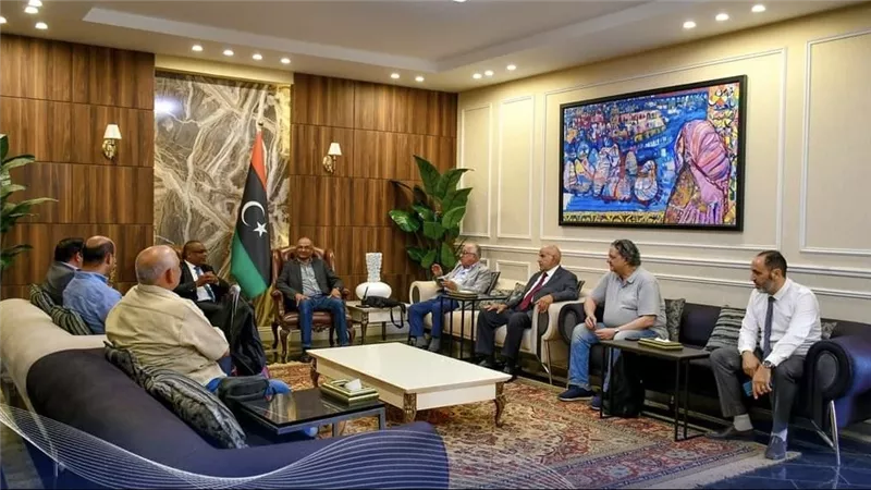 وزير الإسكان والتعمير الليبي يستقبل نائب وزير الإسكان المصري لبحث سبل تعزيز التعاون
