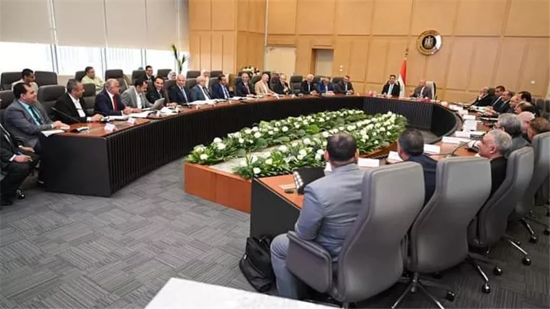 نائب رئيس مجلس الوزراء للتنمية الصناعية وزير الصناعة والنقل يلتقي وزير التموين 