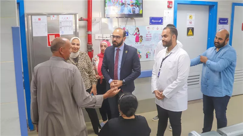 جولة ميدانية لوحدة طب أسرة جنيفة شمال السويس لمتابعة تقديم الخدمات الصحية