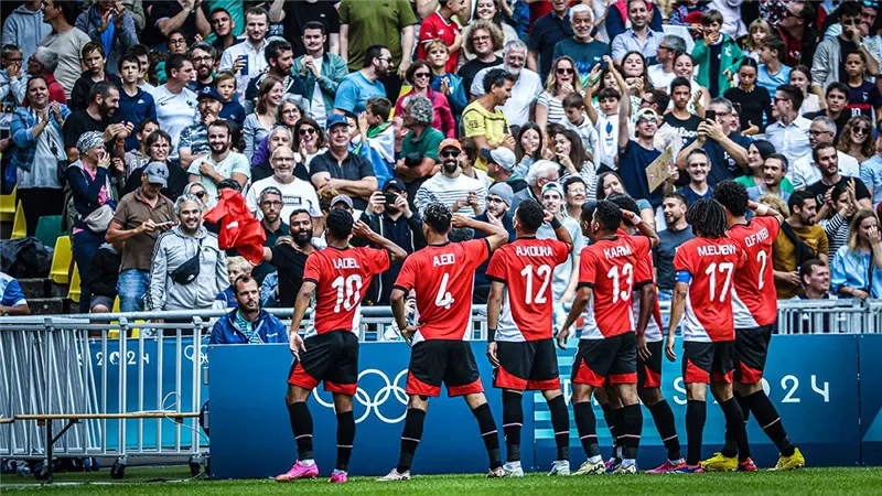 بهدف كوكا.. منتخب مصر الأولمبي يتقدم على أوزبكستان في الشوط الأول
