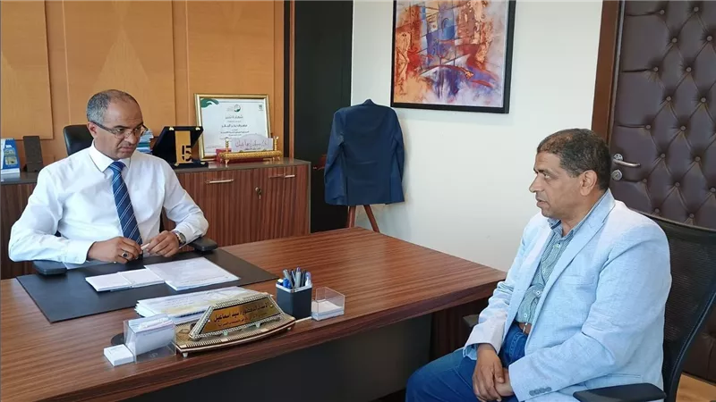 نائب وزير الإسكان يلتقى رئيس شركة 