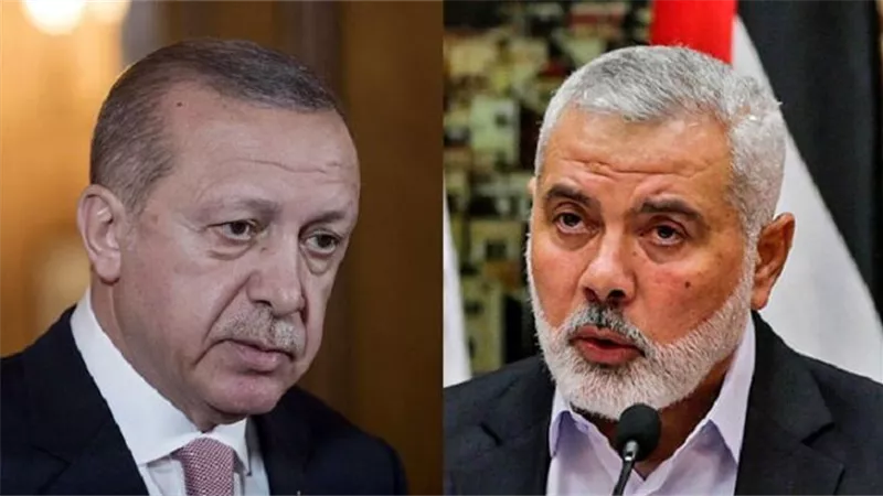 أردوغان: اغتيال هنية يهدف إلى كسر إرادة الشعب الفلسطينى