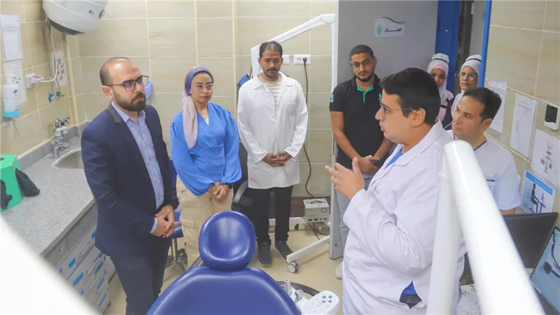 نائب فرع الرعاية الصحية بالسويس يتفقد وحدة طب أسرة الرائد
