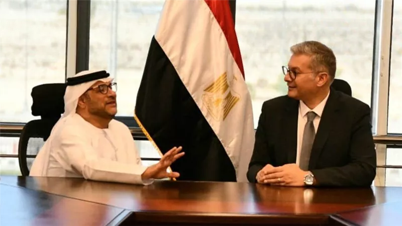 وزير البترول يستقبل رئيس حكومة الفجيرة ويبحث تعزيز التعاون البترولى المشترك