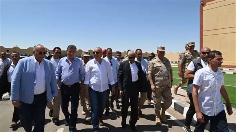 وزير والري ووزير الزراعة يتفقدان التجمعات التنموية بمحافظتي شمال وجنوب سيناء