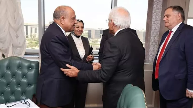 وزير الكهرباء يبحث مع رئيس مجموعة 