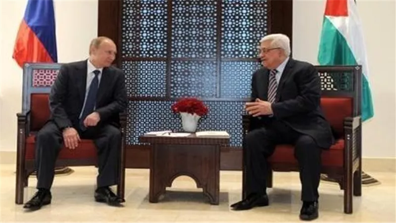 الرئيس الروسى يبحث غدا مع نظيره الفلسطينى تطورات الأوضاع فى غزة