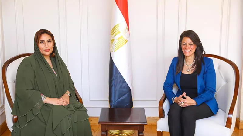  المشاط تبحث مع سفيرة دولة الإمارات العربية المتحدة تعزيز الشراكات بين البلدين
