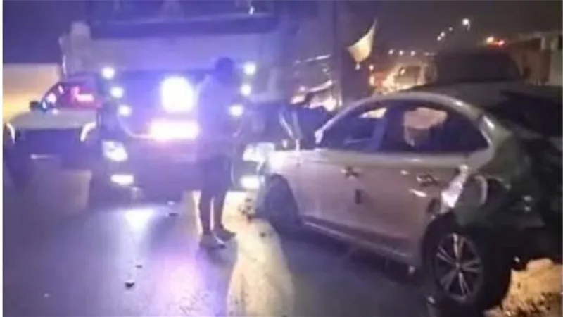 حادث الدائري اليوم.. قصة تصادم 12 سيارة بالجيزة 