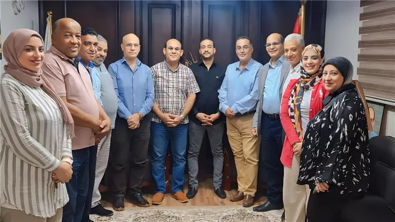 خشانة ونواب مستقبل وطن بالسويس في قسم الأربعين لمناقشة خطة العمل المستقبلية