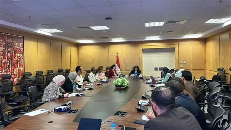 التضامن الاجتماعي والمركز الديموجرافي يبحثان الموقف التنفيذي لمشروع تنمية الأسرة