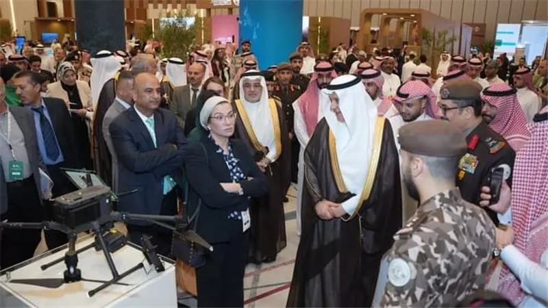 وزيرة البيئة تلتقى رئيس الاتحاد الدولي لحماية الطبيعة 