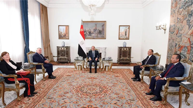 الرئيس السيسي يؤكد لوزير خارجية الدنمارك الضرورة القصوى لوقف إطلاق النار بغزة